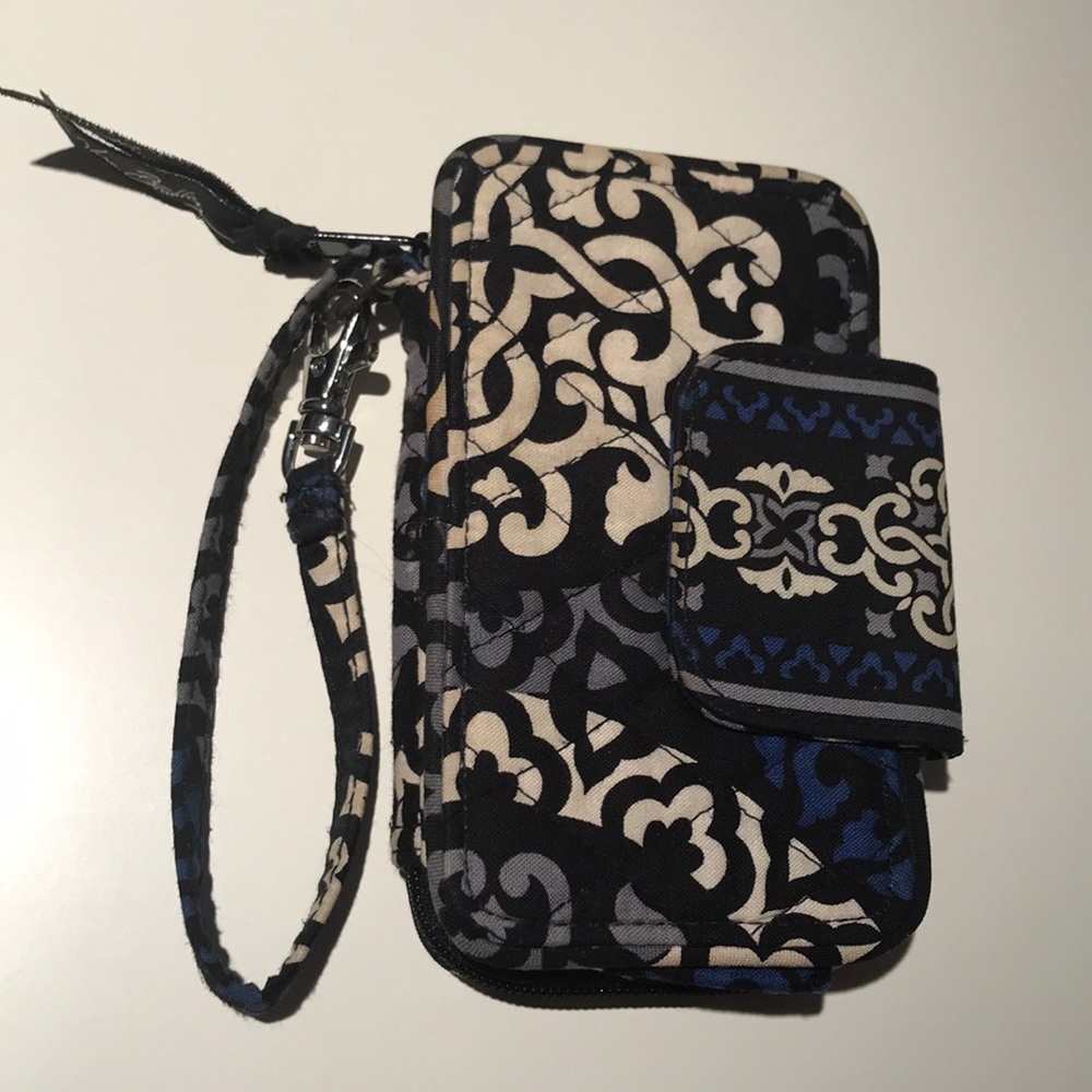 Vera Bradley Wristlet (Canterberry Cobalt)